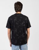 Oversized Printed Jacquard T-Shirt