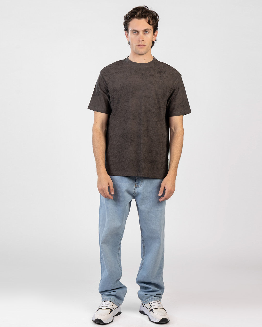 Relaxed Printed Jacquard Tee