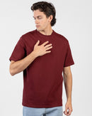 Oversized Interlock Basic T-Shirt