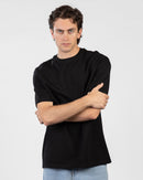 Oversized Interlock Basic T-Shirt