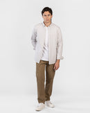 Striped Oxford Long Sleeve Shirt