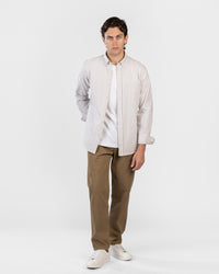 Striped Oxford Long Sleeve Shirt