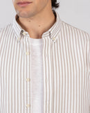 Striped Oxford Long Sleeve Shirt