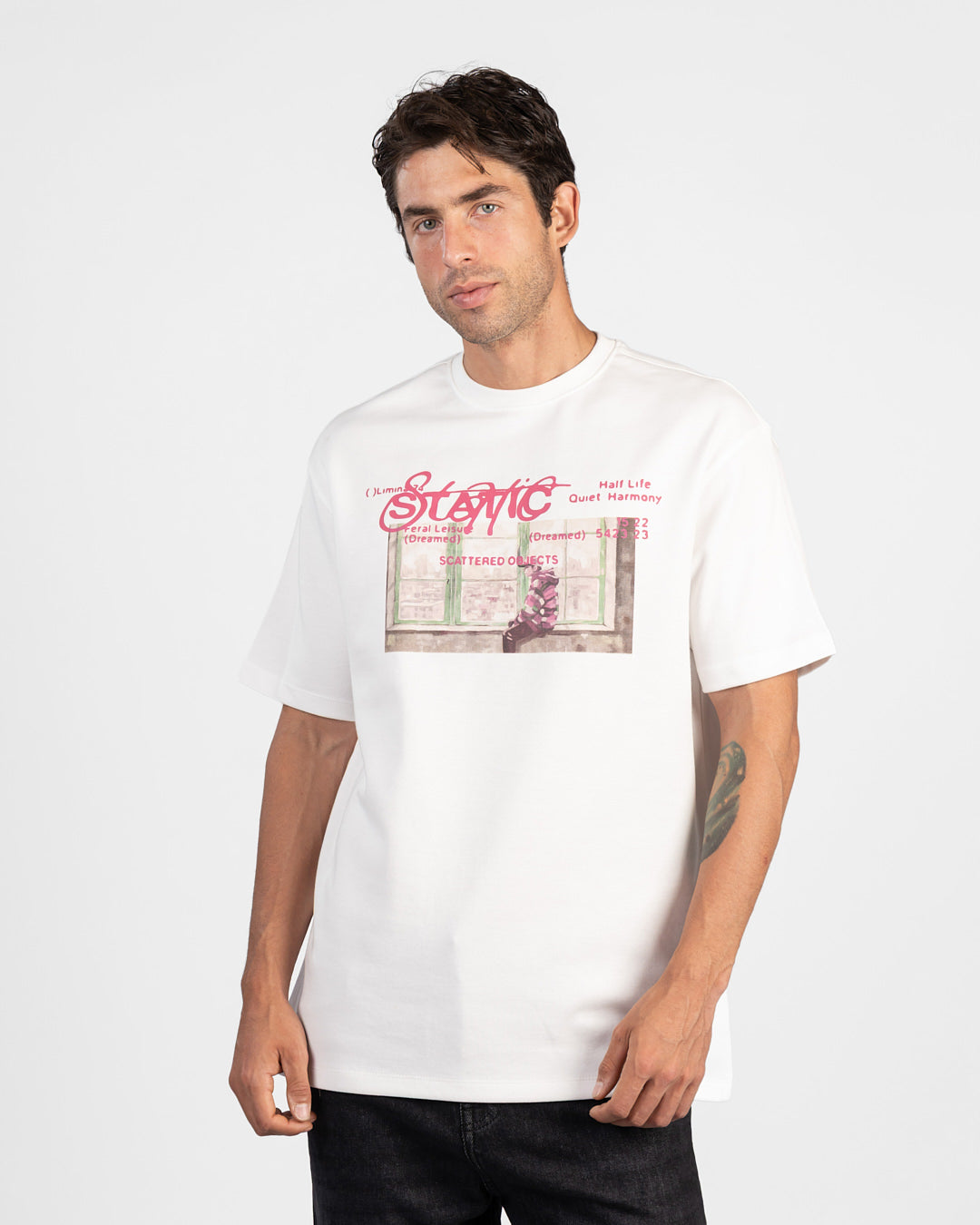 Interboy Oversize Printed Men's T-Shirt
