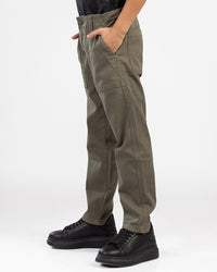 Gabardine Slim Fit Elastic Waist Kids Pants