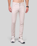 Structured Twill Slim Pants - 6106