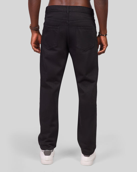 Relaxed Twill Wide Pants - 6108