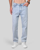Wide-Leg Denim Trousers - 6109