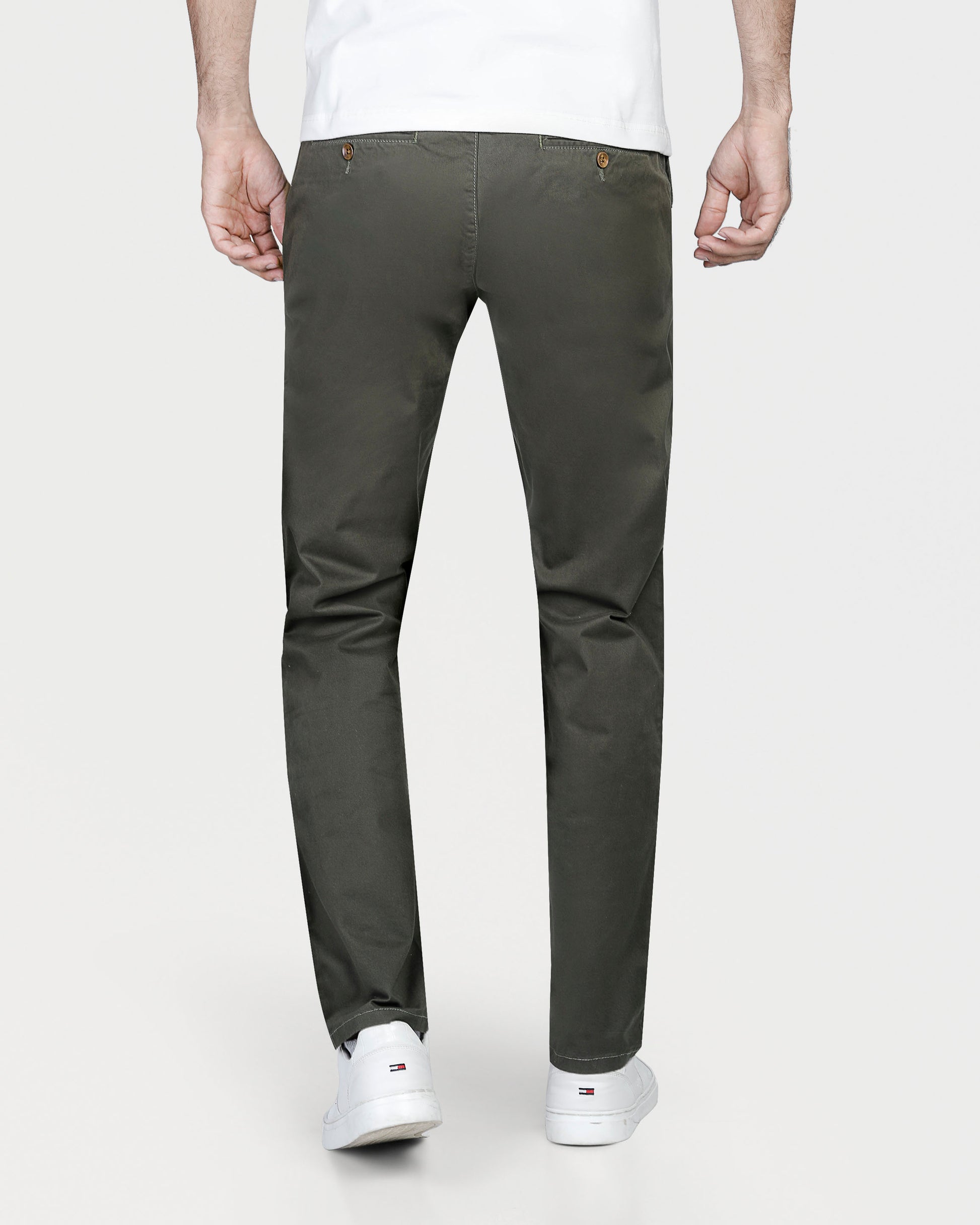 Gabardine regular fit pant - KAZARY