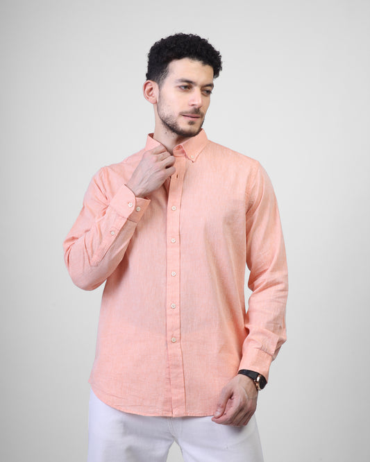 Basic linen shirt - 3292