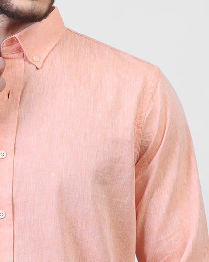 Basic linen shirt - 3292