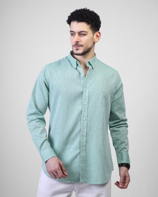 Basic linen shirt - 3292