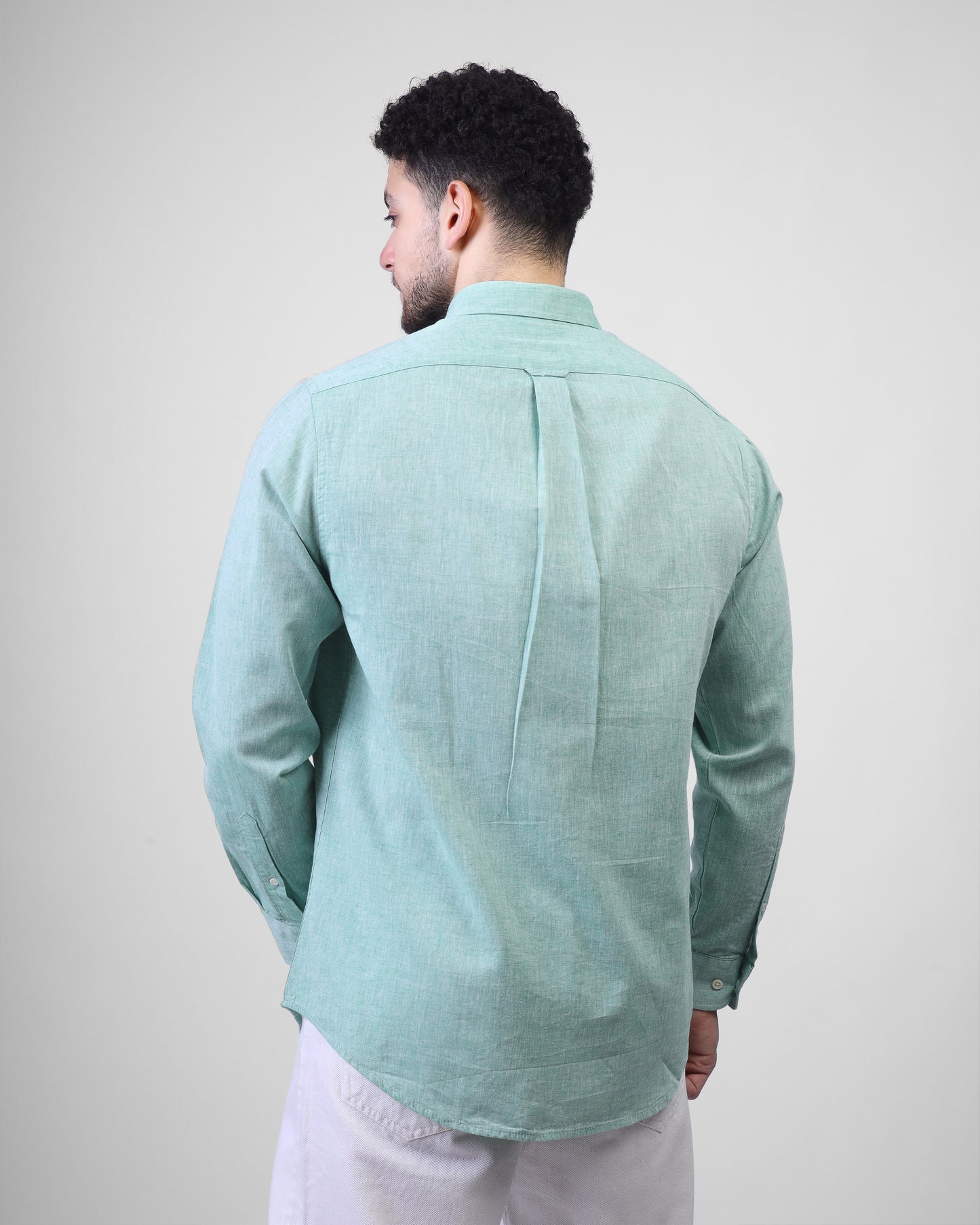 Basic linen shirt - 3292
