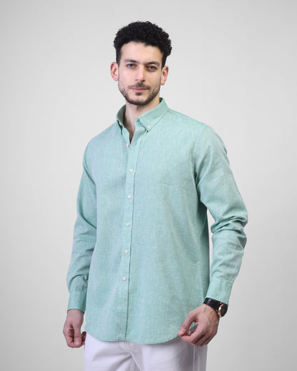 Basic linen shirt - 3292