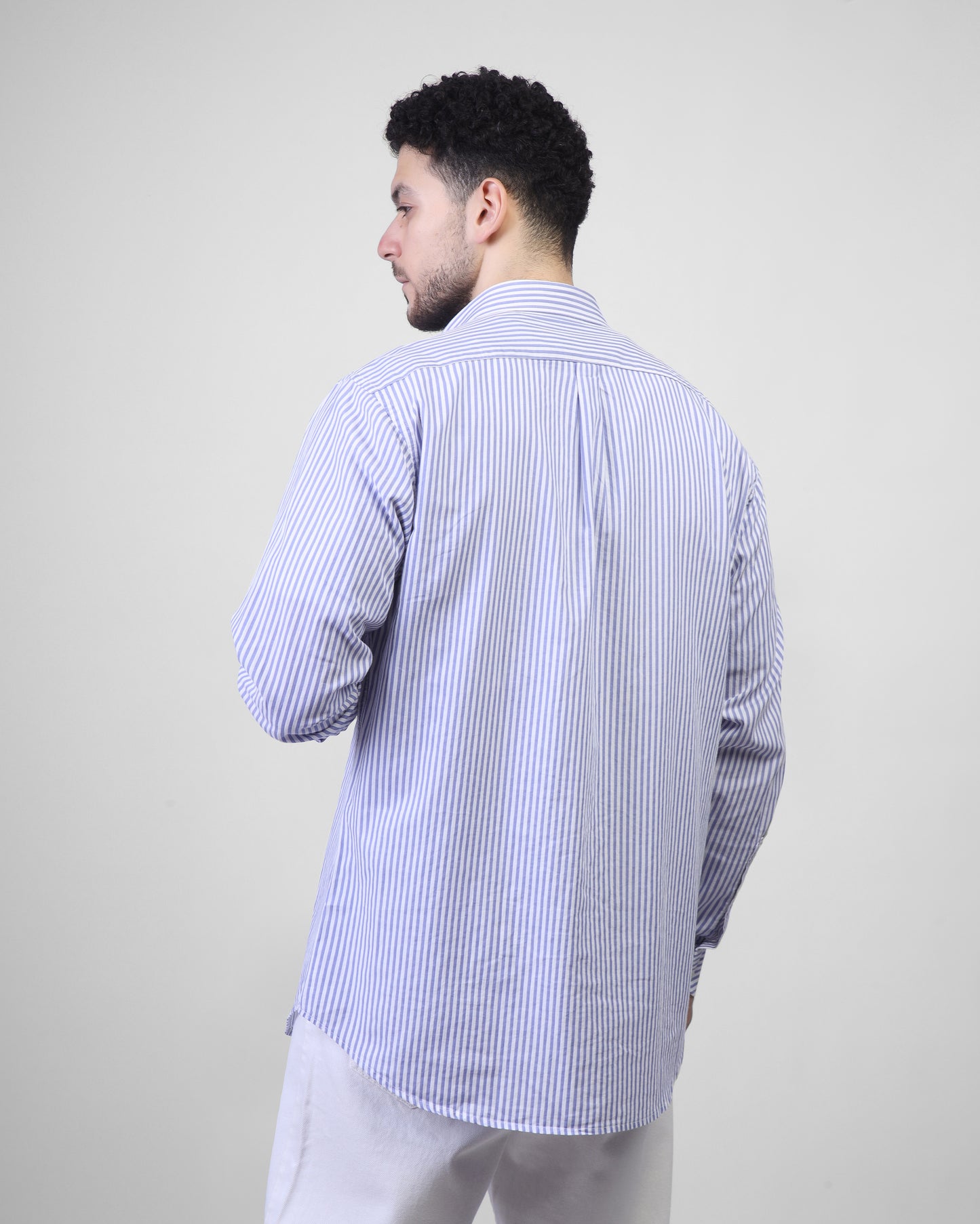 Striped linen shirt -3297