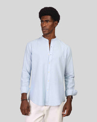 Striped Cotton Button-Up - 3306