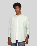 Striped Cotton Button-Up - 3306