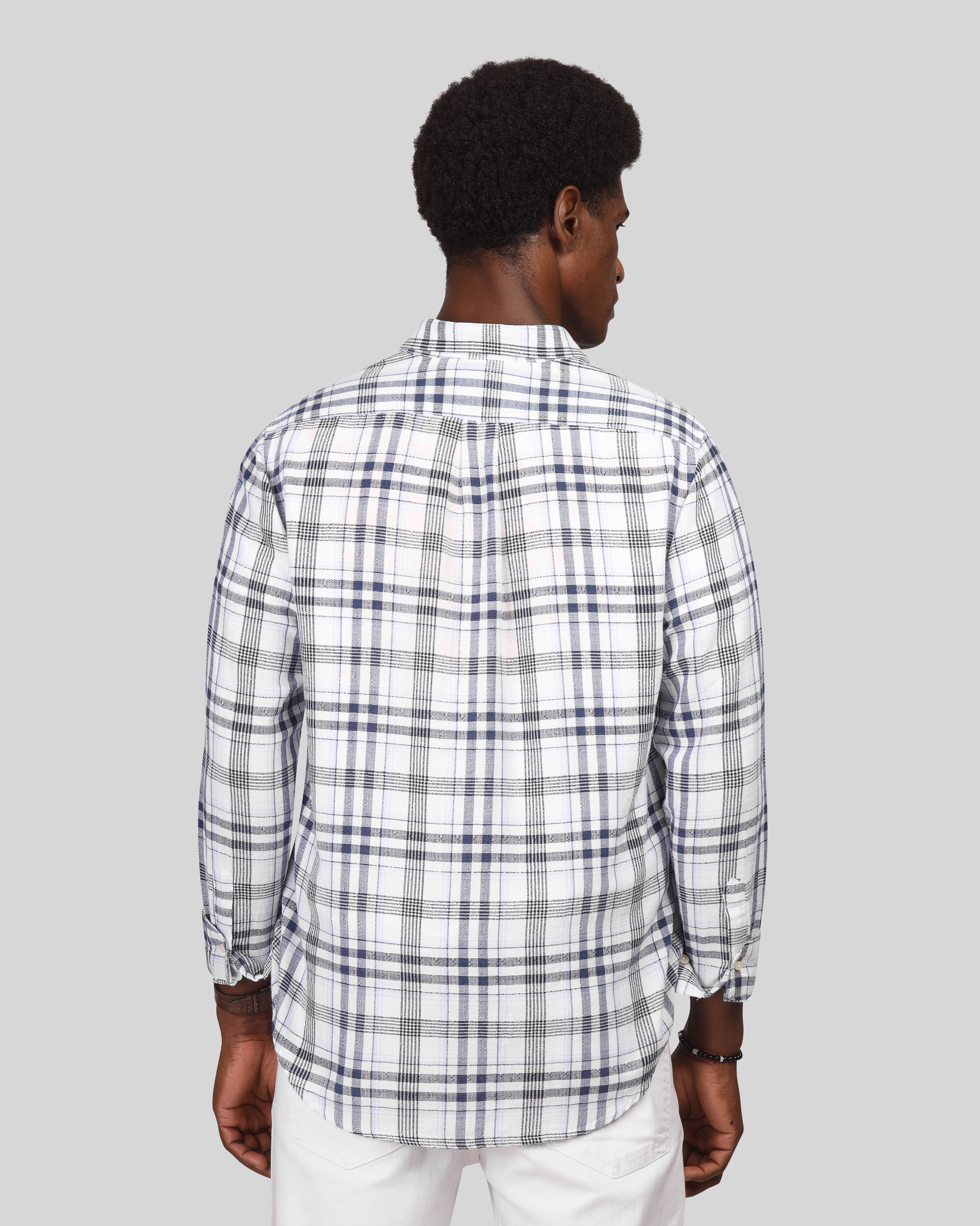 Brushed Checks Shirt - 3331