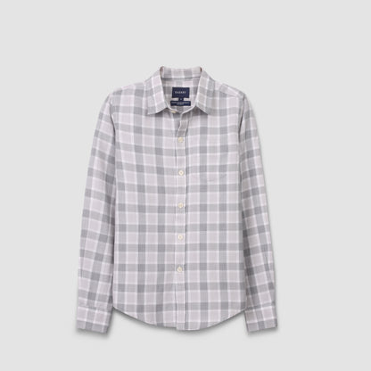 LONG SLEEVE SHIRT KIDS BASIC PLAID COTTON 3333