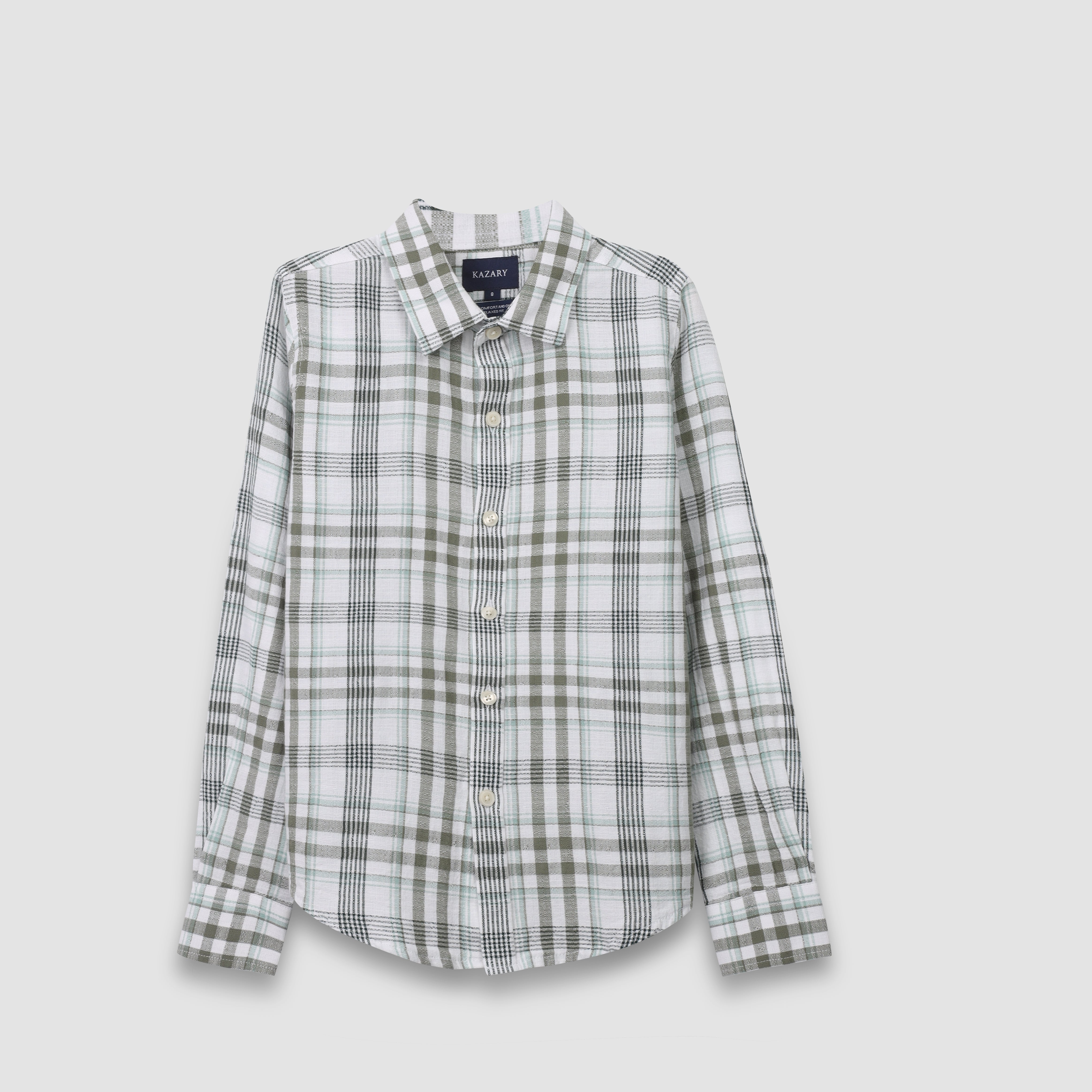 Plaid Cotton Shirt – KIDS/3334