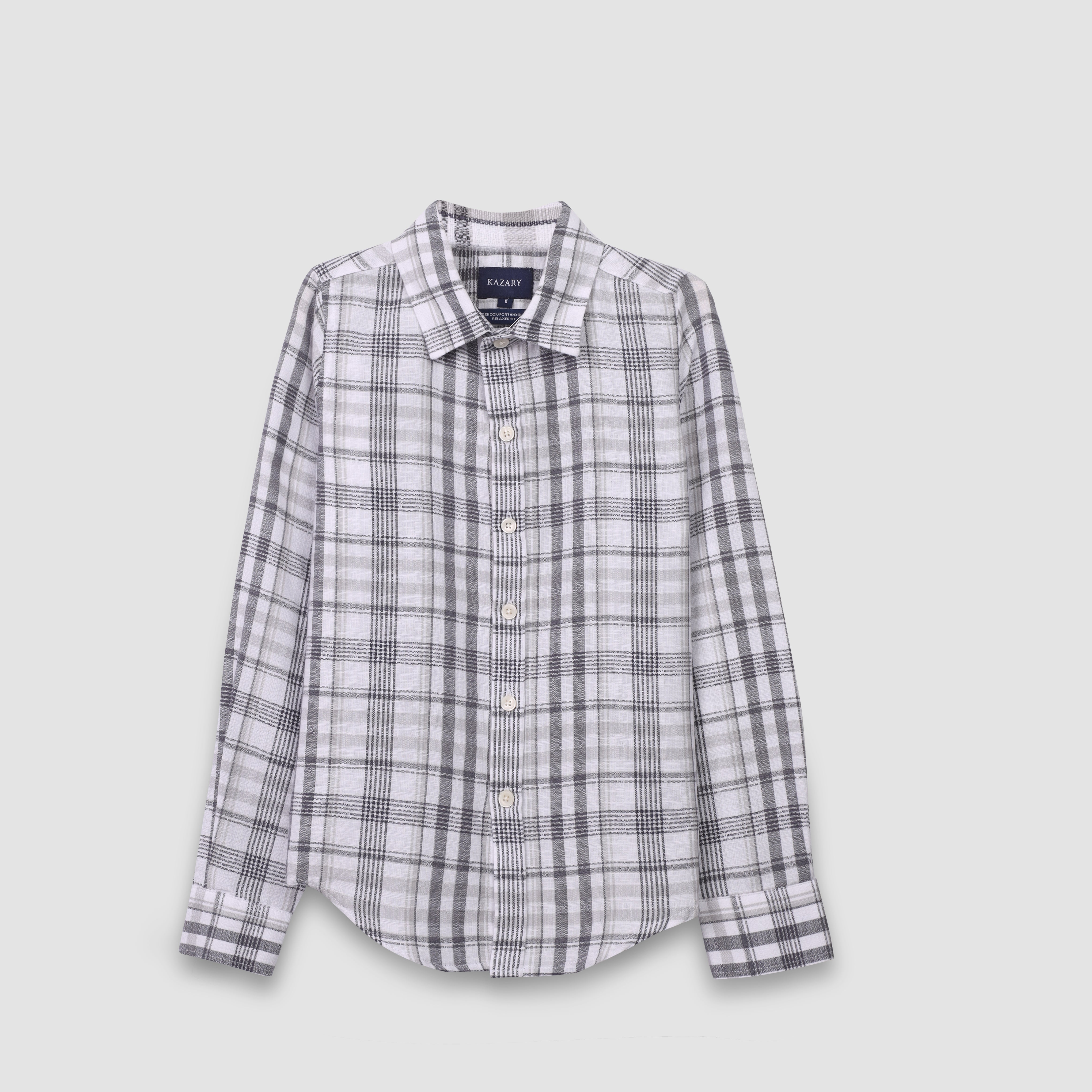 Plaid Cotton Shirt – KIDS/3334