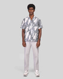 Minimal Art Cotton Shirt - 3343