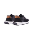 Suede-Accented Leather Sneaker - 137