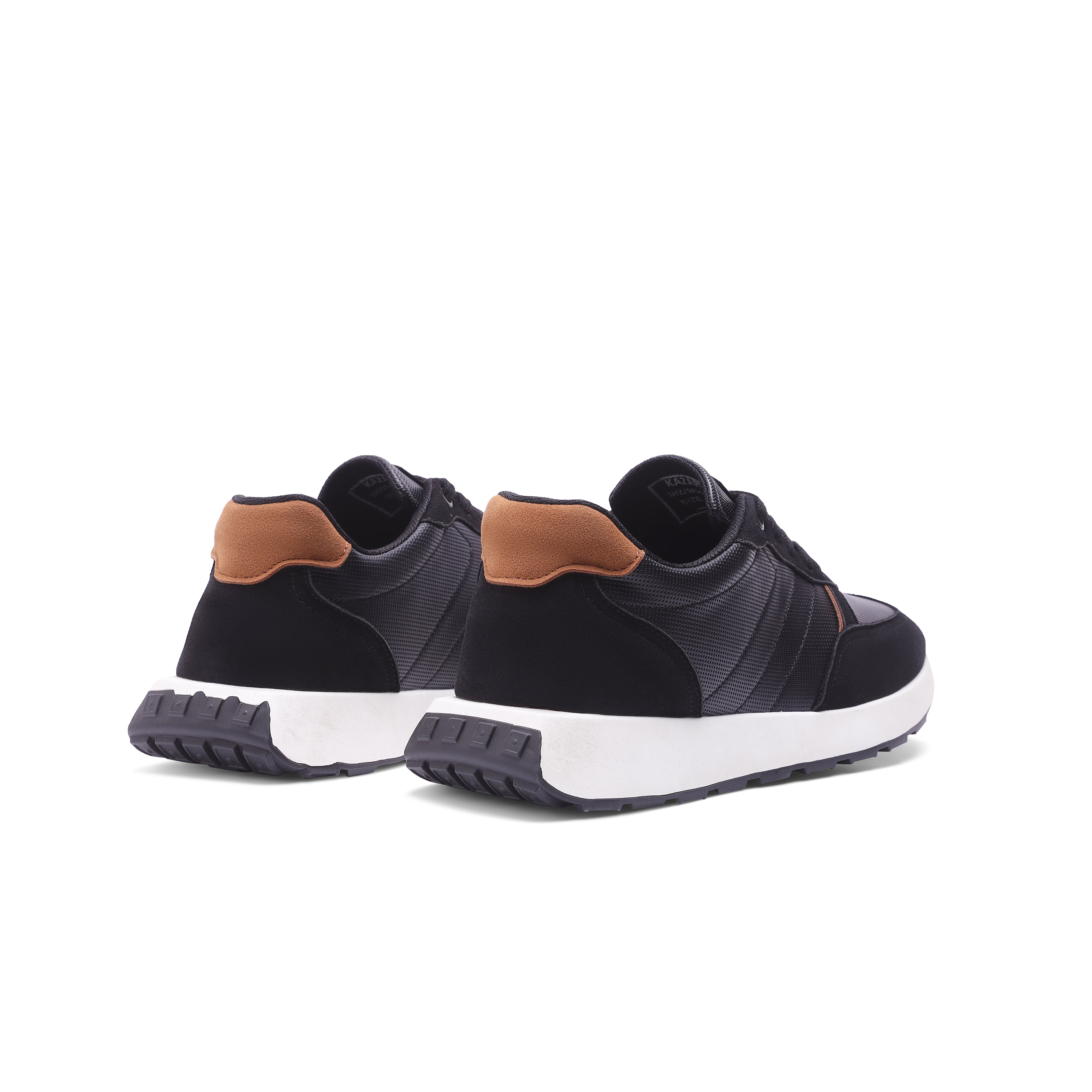 Suede-Accented Leather Sneaker - 137