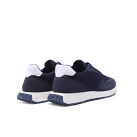 Perforated Suede-Look Leather Sneaker - 138