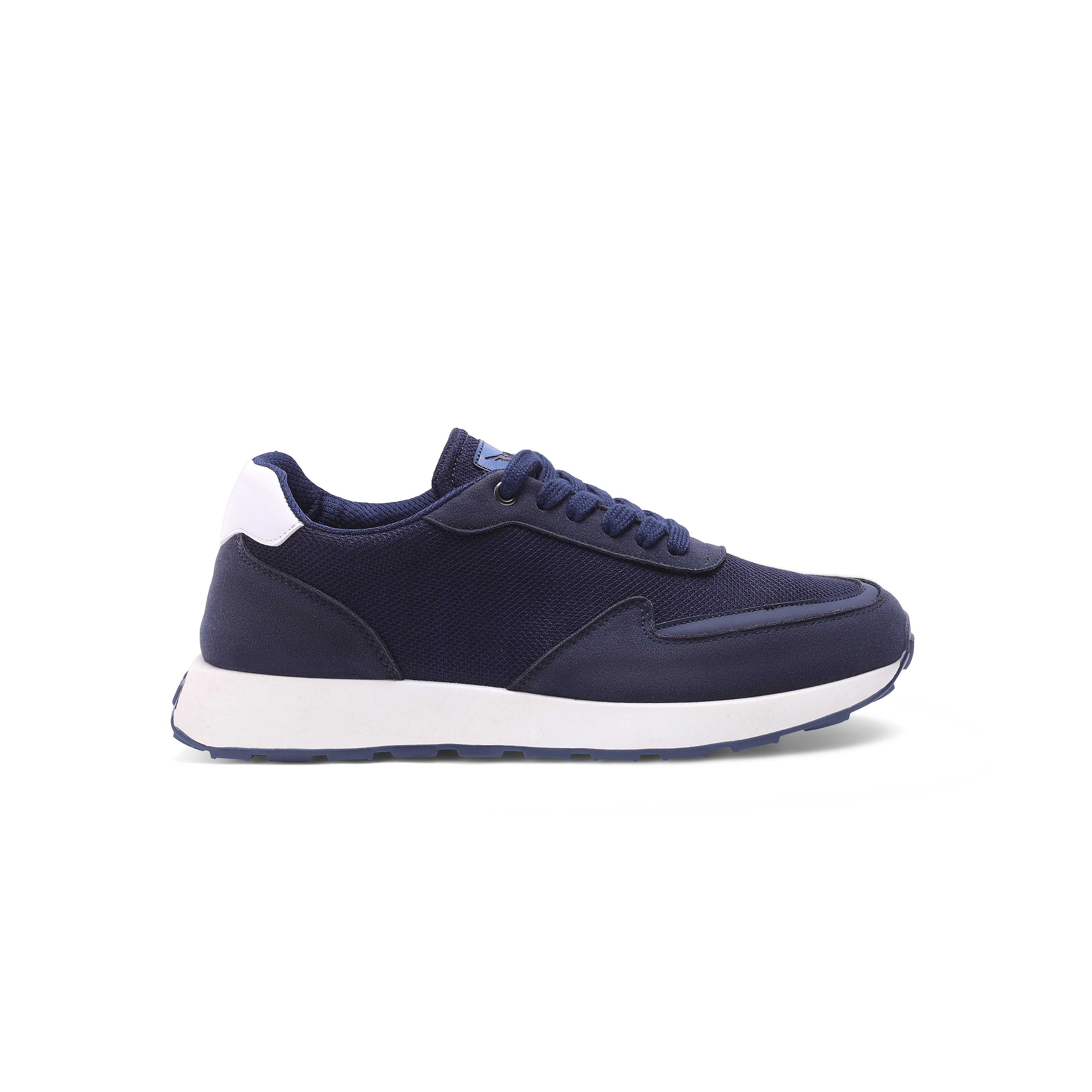 Perforated Suede-Look Leather Sneaker - 138