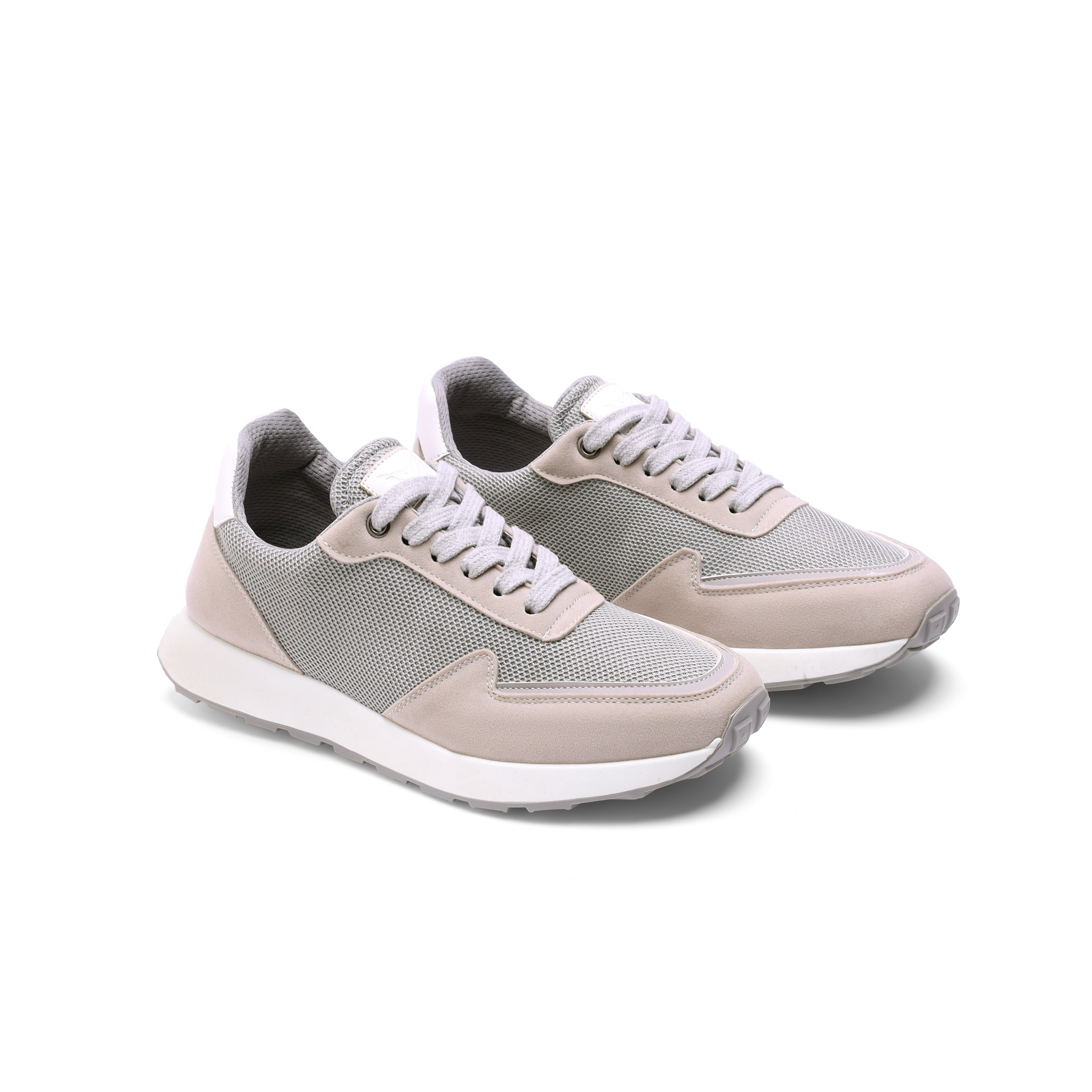 Perforated Suede-Look Leather Sneaker - 138