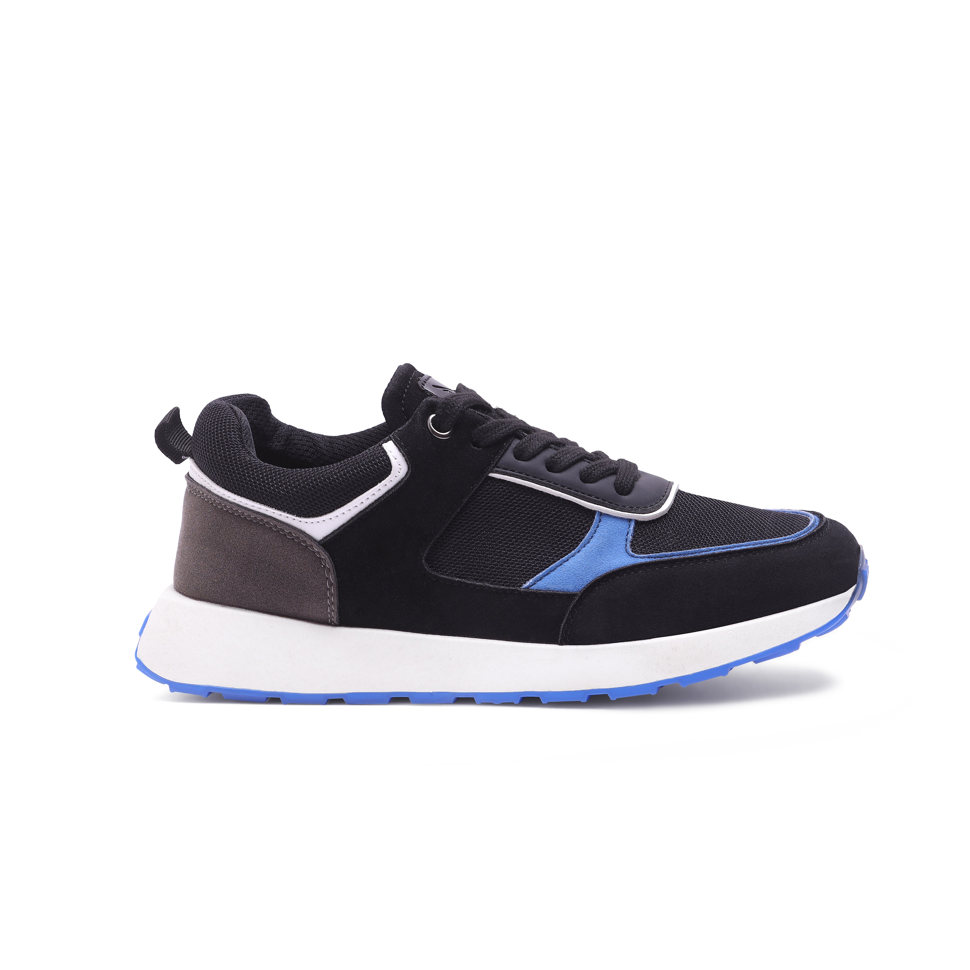 Perforated Suede-Look Leather Sneaker - 140
