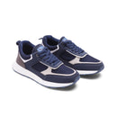 Perforated Suede-Look Leather Sneaker - 140