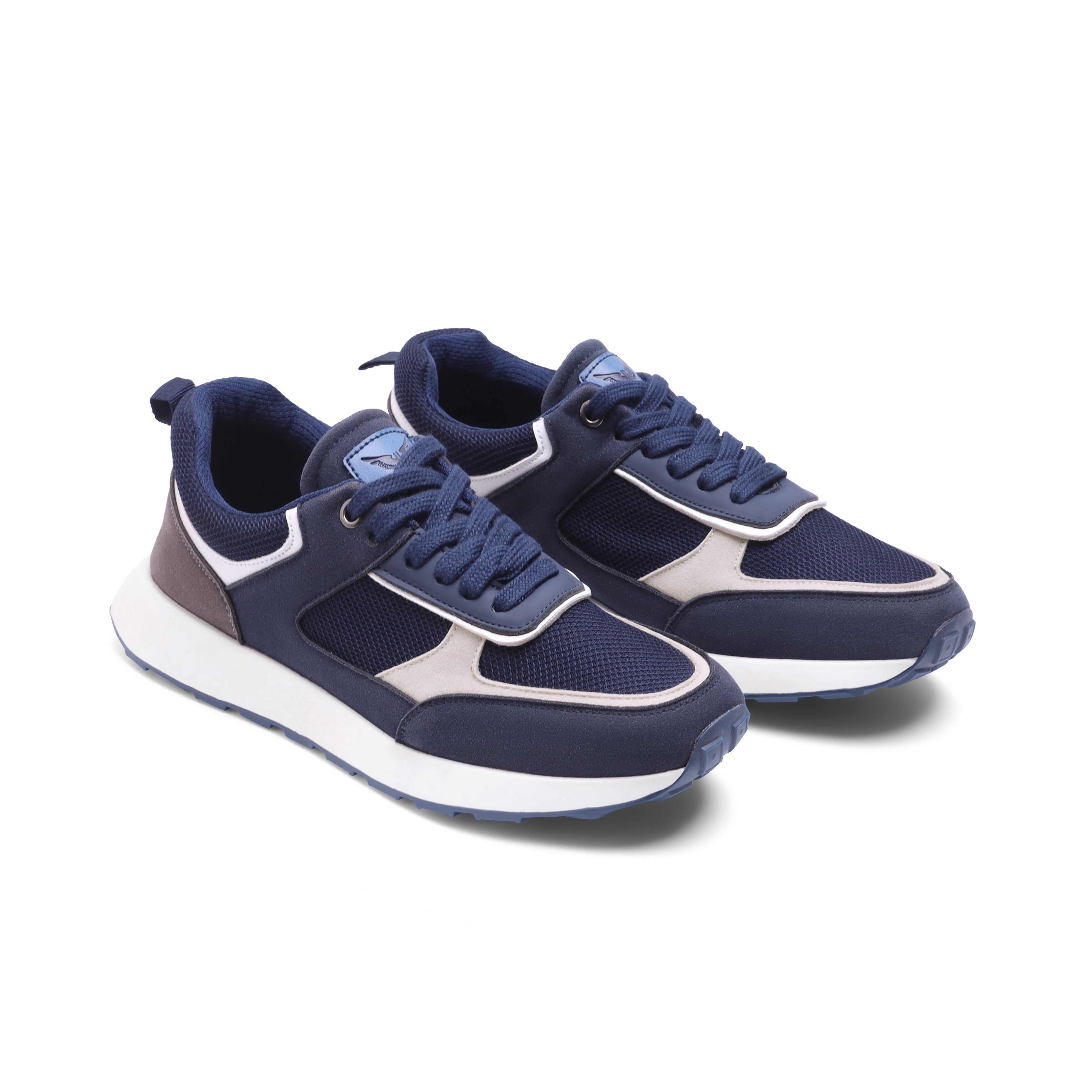 Perforated Suede-Look Leather Sneaker - 140