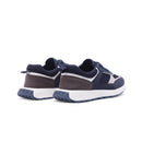 Perforated Suede-Look Leather Sneaker - 140