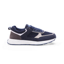 Perforated Suede-Look Leather Sneaker - 140
