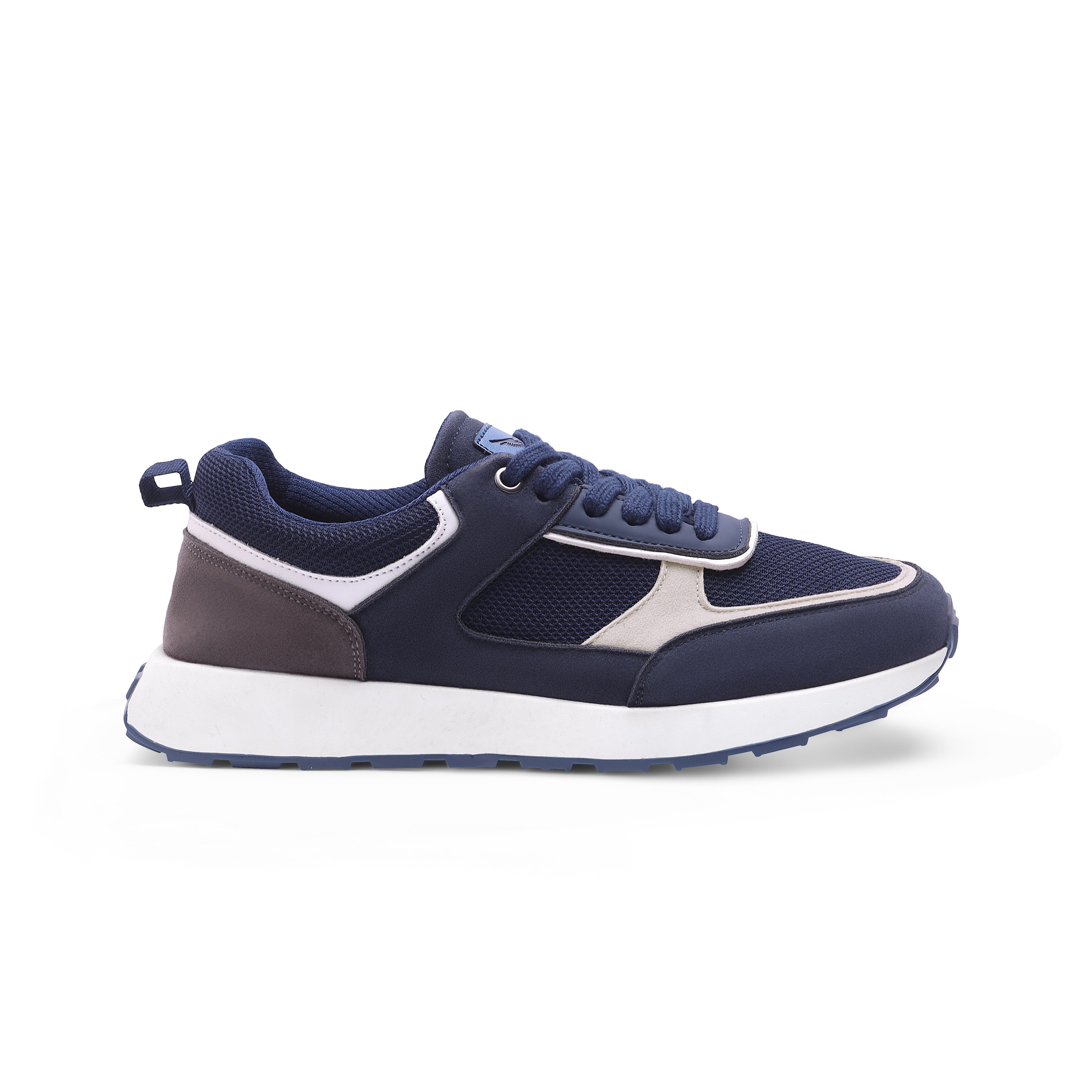 Perforated Suede-Look Leather Sneaker - 140