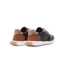 Suede-Accented Leather Sneaker - 143