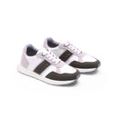 Suede-Accented Leather Sneaker - 143