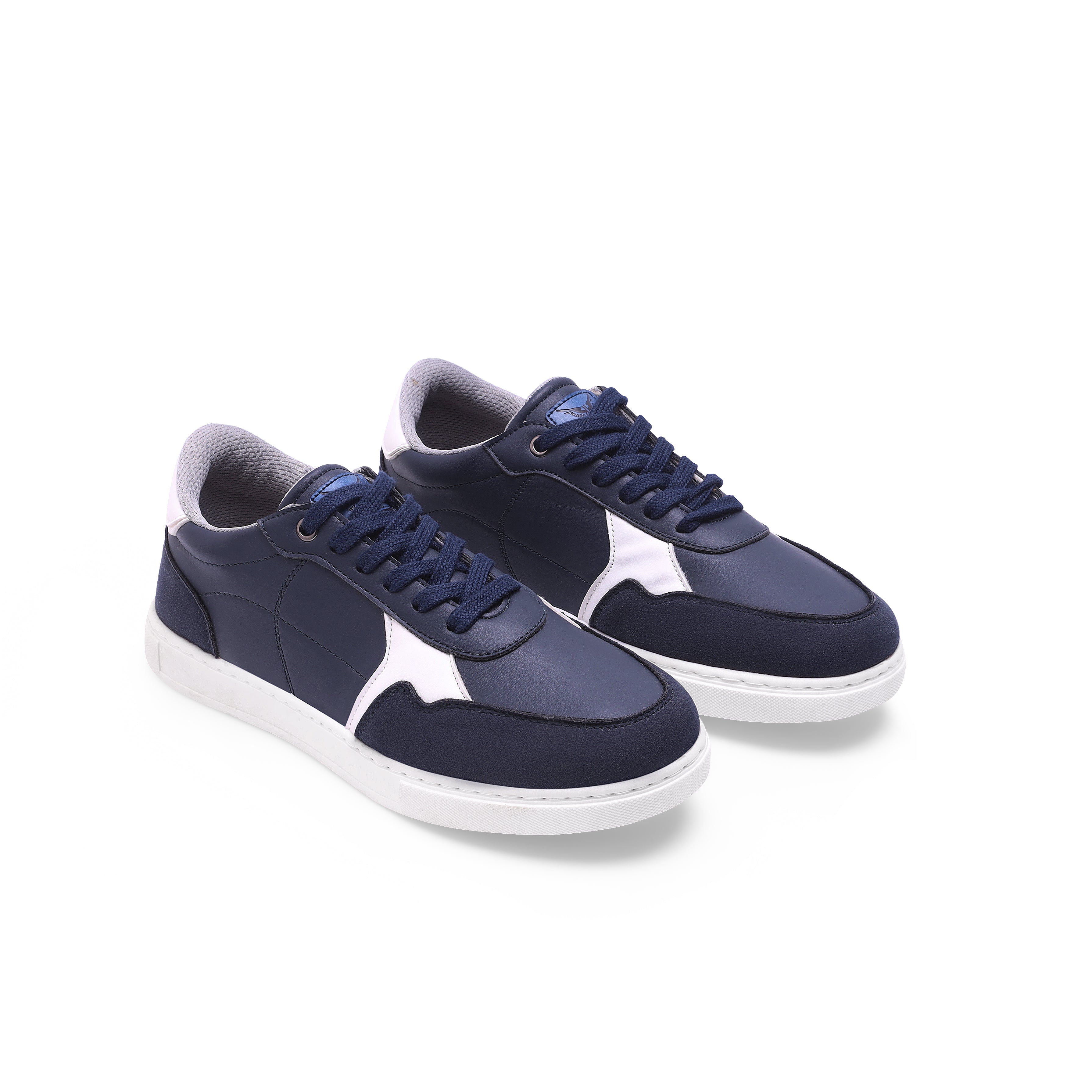 Suede-Accented Leather Sneaker - 147