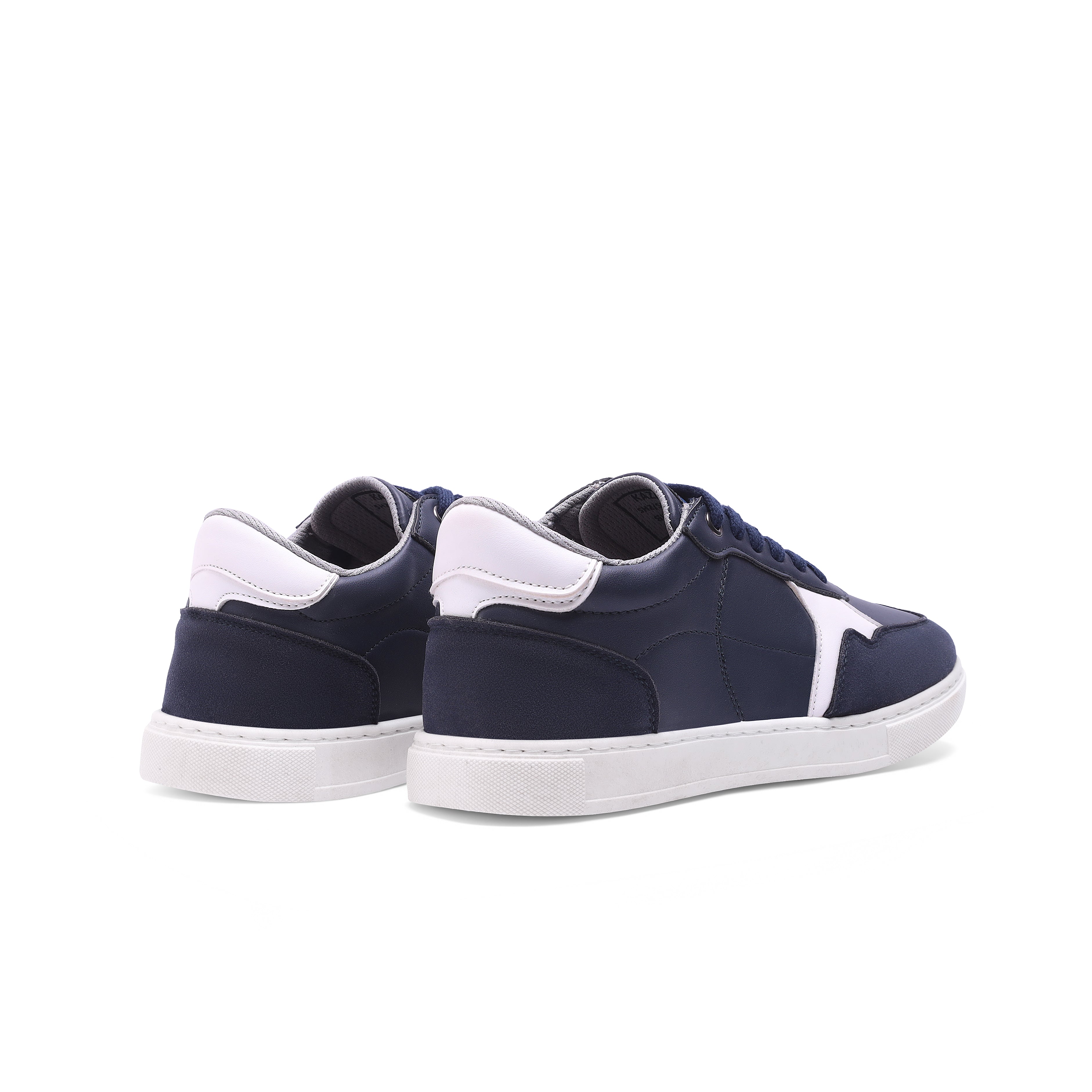 Suede-Accented Leather Sneaker - 147