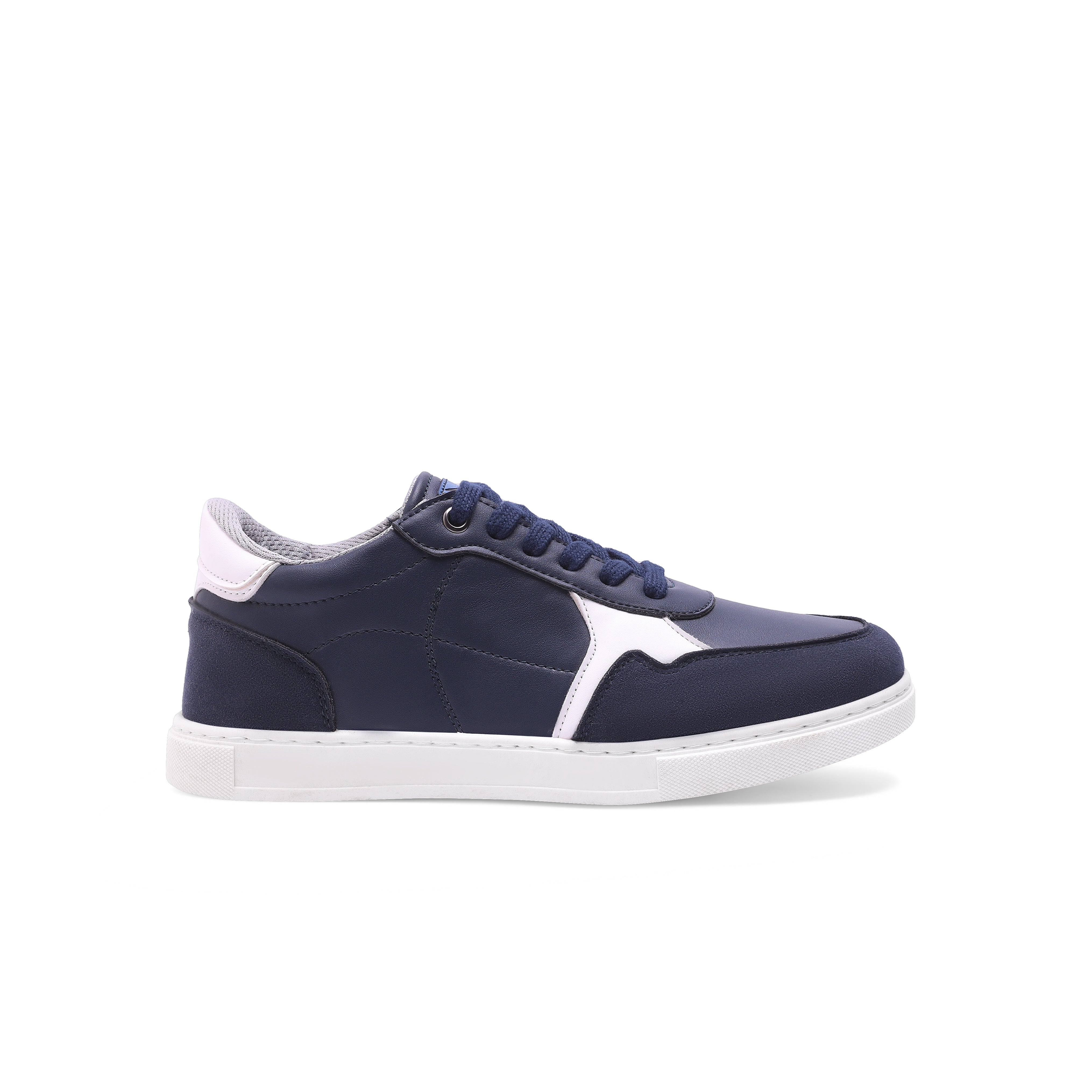 Suede-Accented Leather Sneaker - 147
