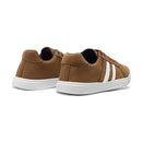 Perforated Suede-Look Leather Sneaker - 148