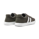 Perforated Suede-Look Leather Sneaker - 148