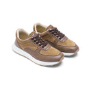 Suede-Accented Leather Sneaker - 149