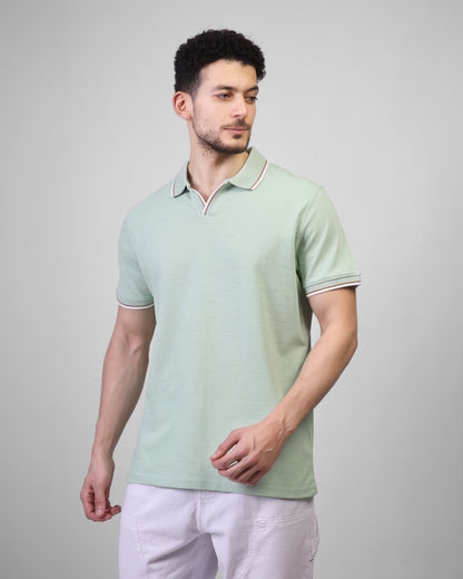 Basic polo t-shirt - 25002