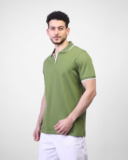 Basic Polo t-shirt - 25009