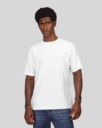 Jacquard Texture Tee - 25132