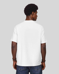 Jacquard Texture Tee - 25132