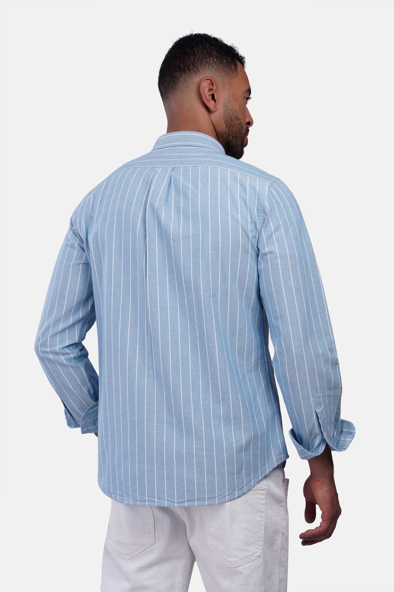 Oxford Striped Long Sleeve Shirt